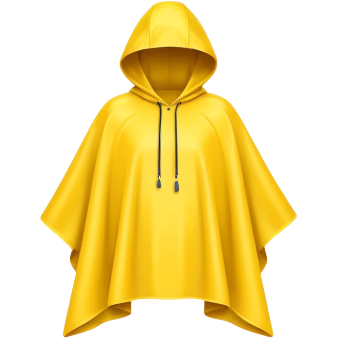 rain poncho cloth emoji