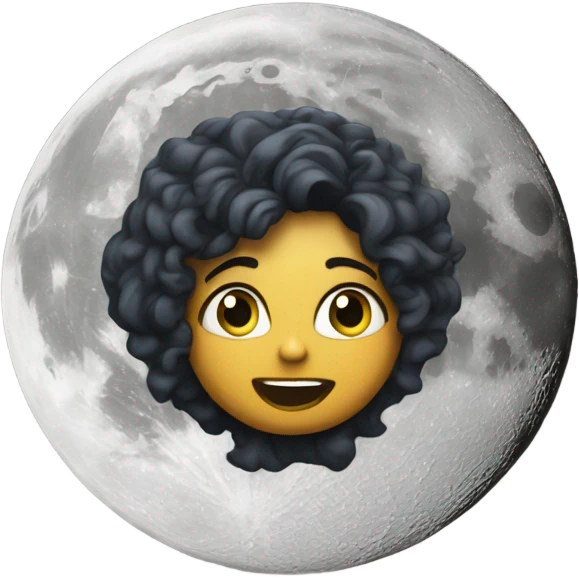 Chelsea on the moon emoji