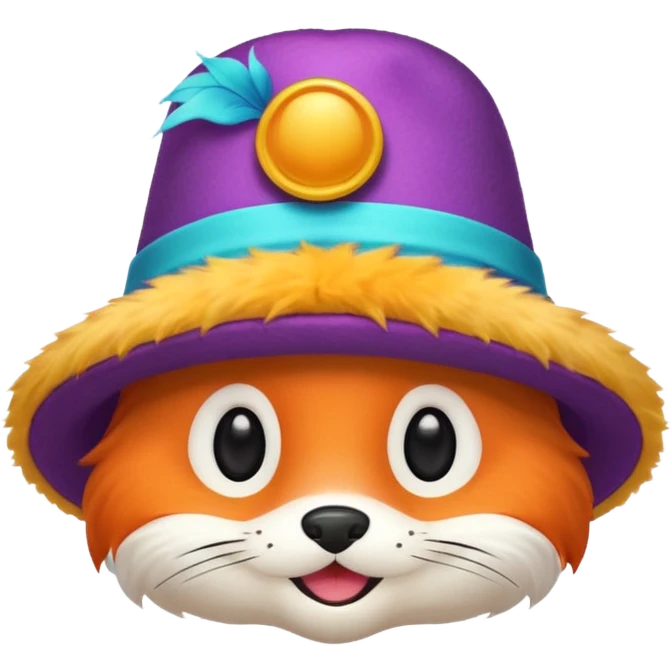Живая шляпа  emoji