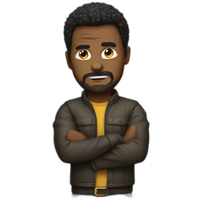 Attitude dangerous man emoji