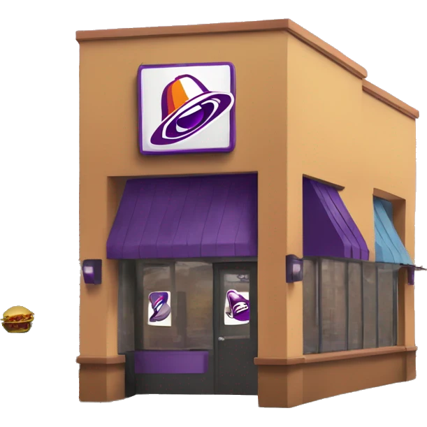 Taco Bell store emoji