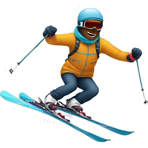 Skiier emoji
