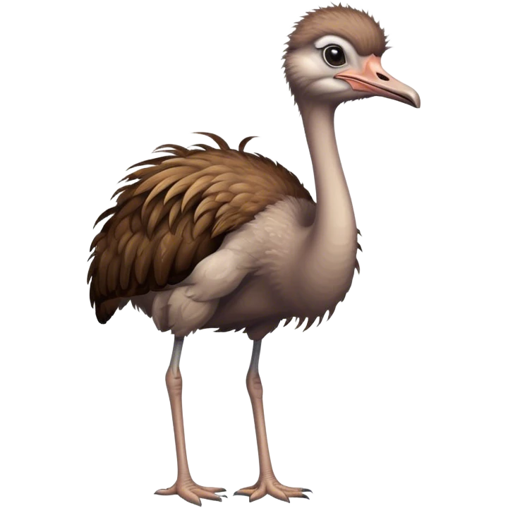 An african ostrich. emoji