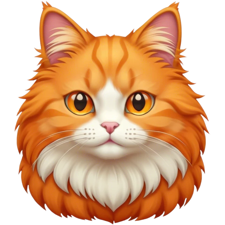 Orange cat  emoji