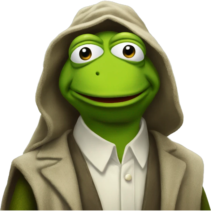 Kermit the Frog Prophet emoji