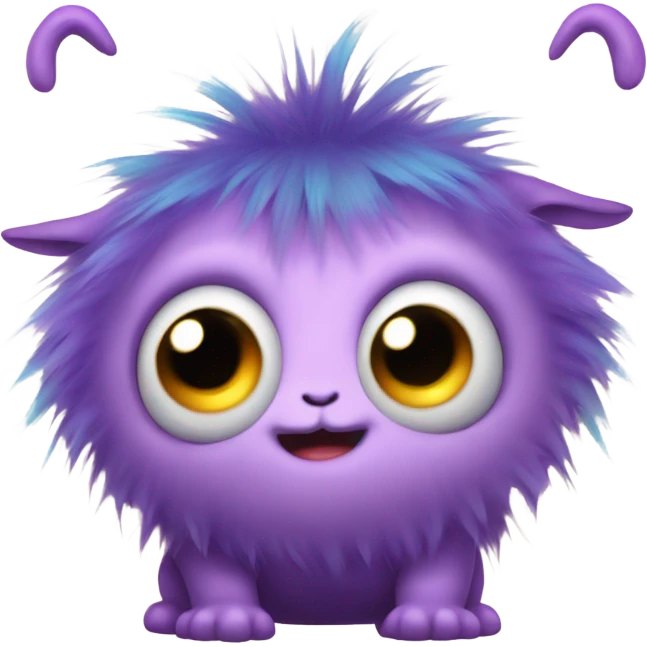 kind funny baby monster emoji