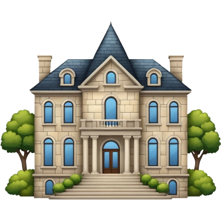 mansion emoji