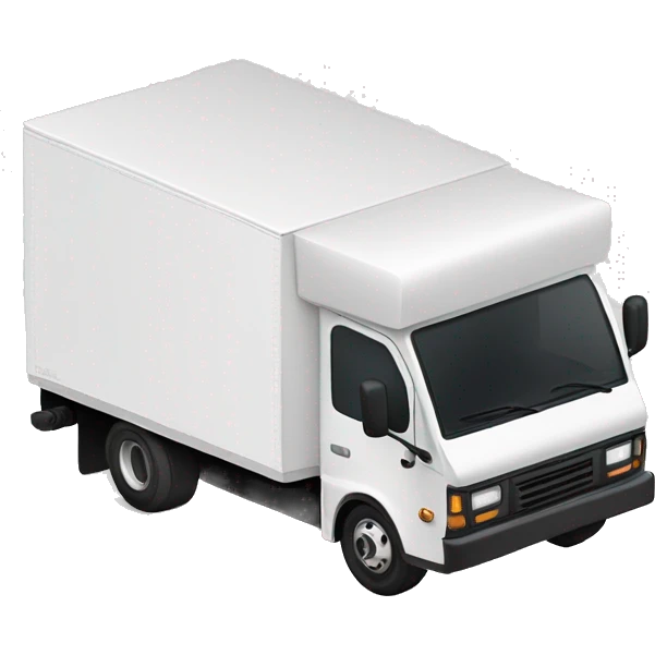 Box truck with “PGS” on the side emoji
