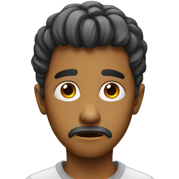 worried emoji