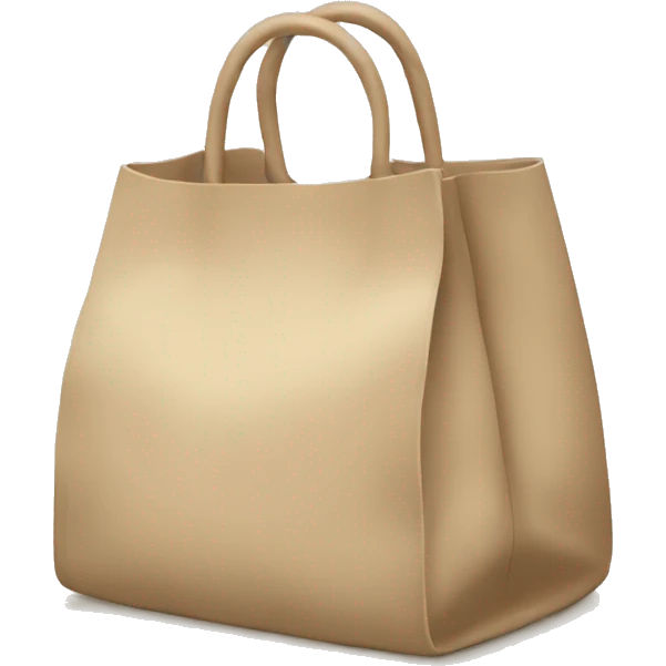 Beige bag emoji