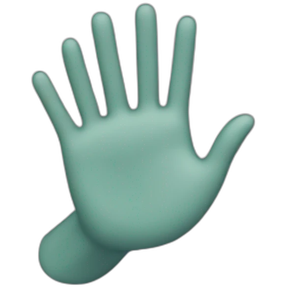 hi wave hand emoji