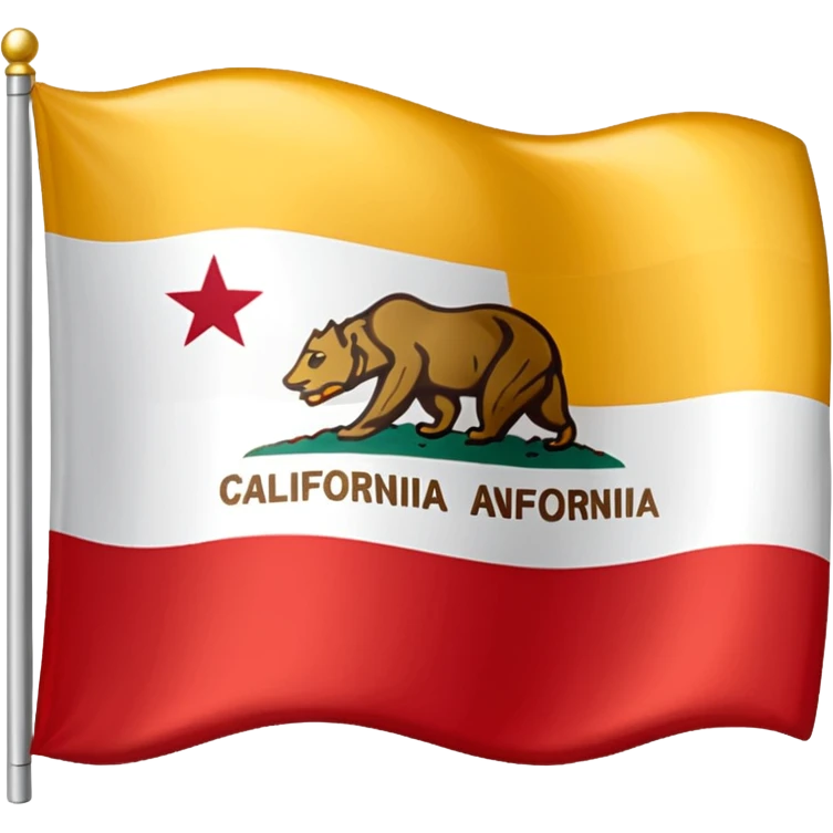 Hazme un emoji de la bandera de California  emoji