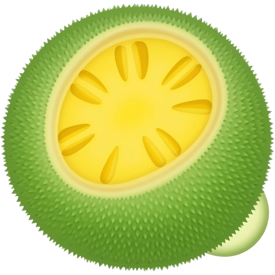 Kawaii soursop emoji