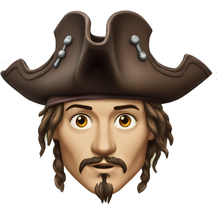 Johnny Depp pirates of the Caraïbes emoji