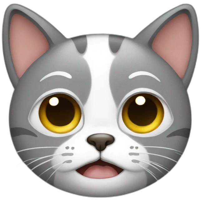 Crying cat emoji
