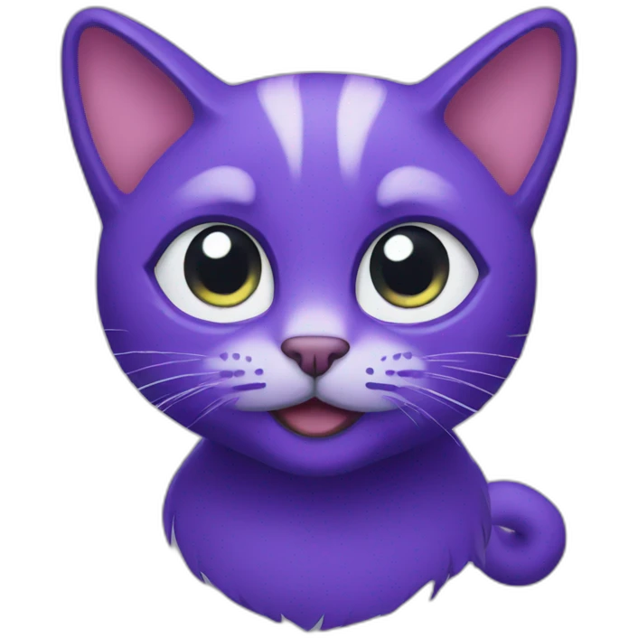 purple cat emoji