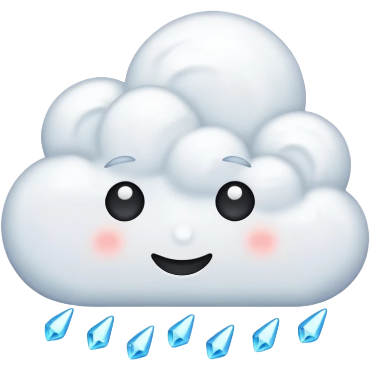 cloud with sparkles  emoji