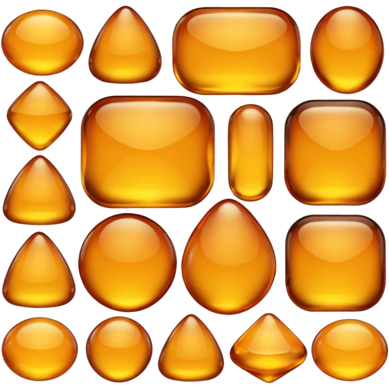 Amber stone emoji