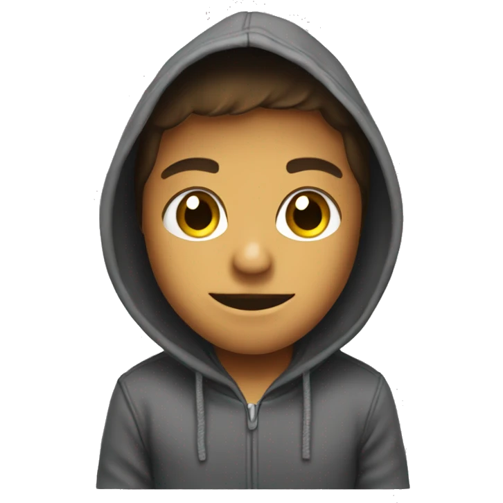 Kerropi wearing a hoodie  emoji