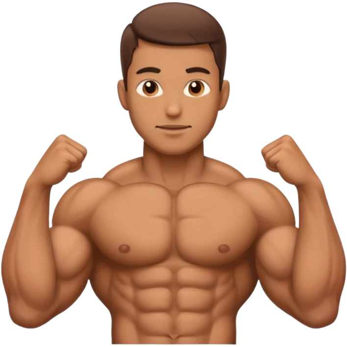 Man with large penis emoji
