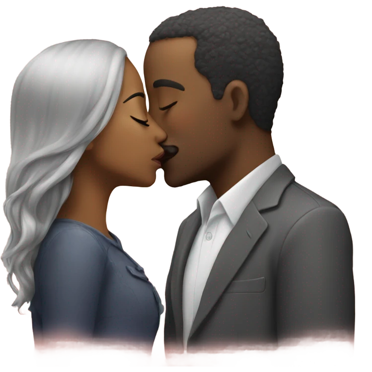 Kiss on check  emoji