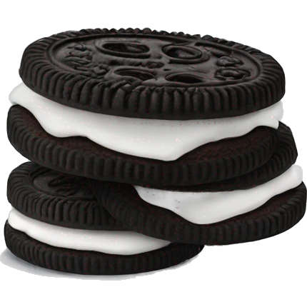 Two Oreos cookies emoji