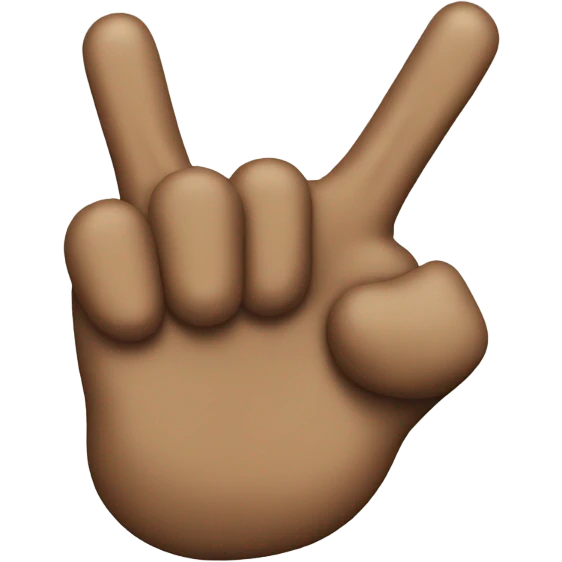 Sticking tongue out with rock hands emoji