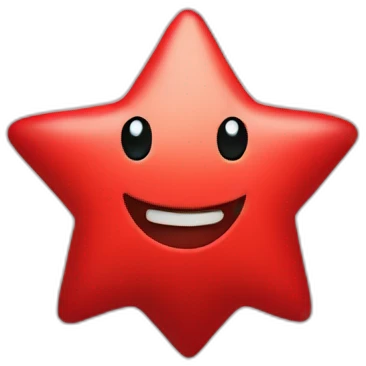 Red star emoji