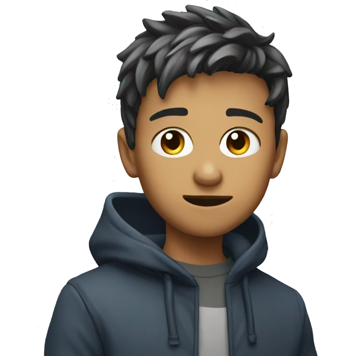 a boy whos streaming cs2 emoji