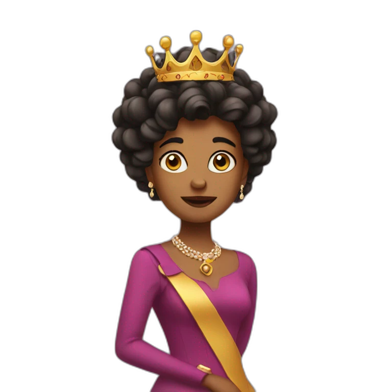 sassy queen emoji