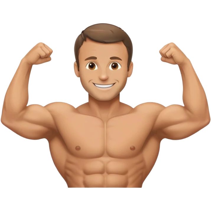 Macron ken barbie emoji