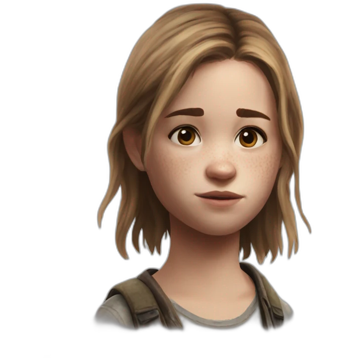 Young Ellie last of us emoji