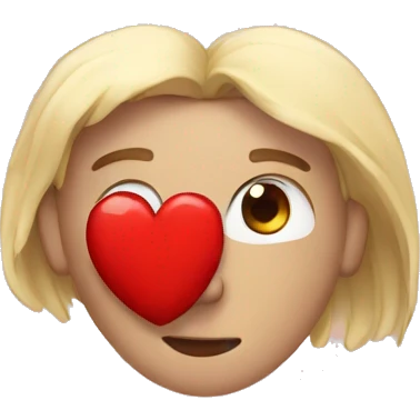 a darł red heart emoji