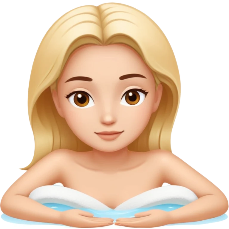 spa massage girl emoji