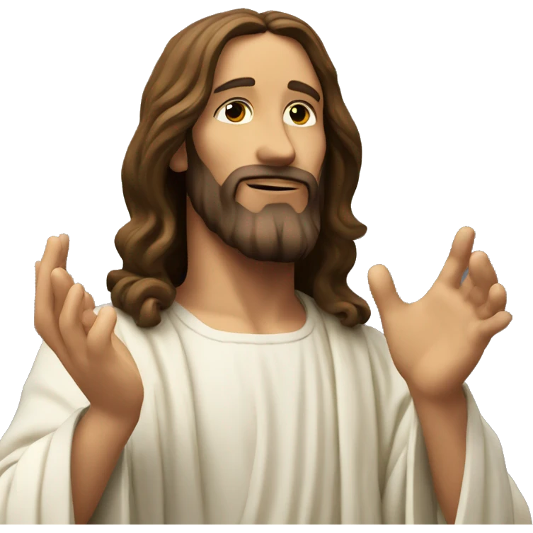 Jesus blessing you emoji