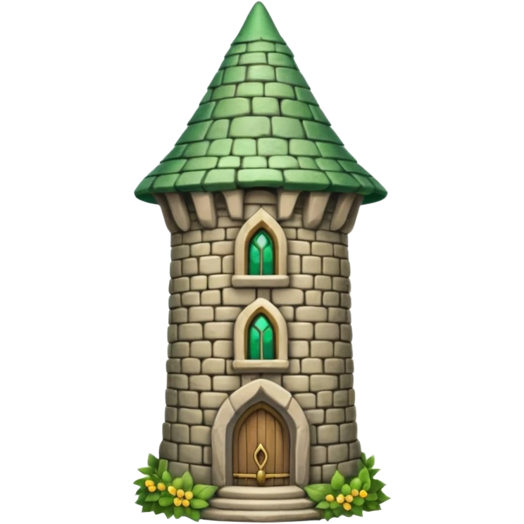 Elf Tower shy emoji