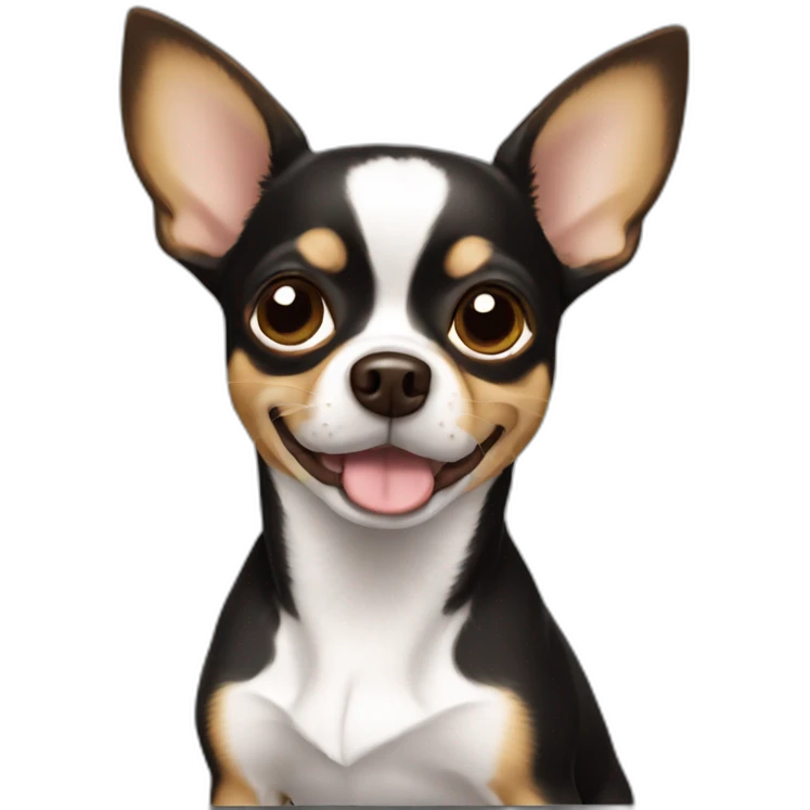 Chihuahua-black-brown emoji