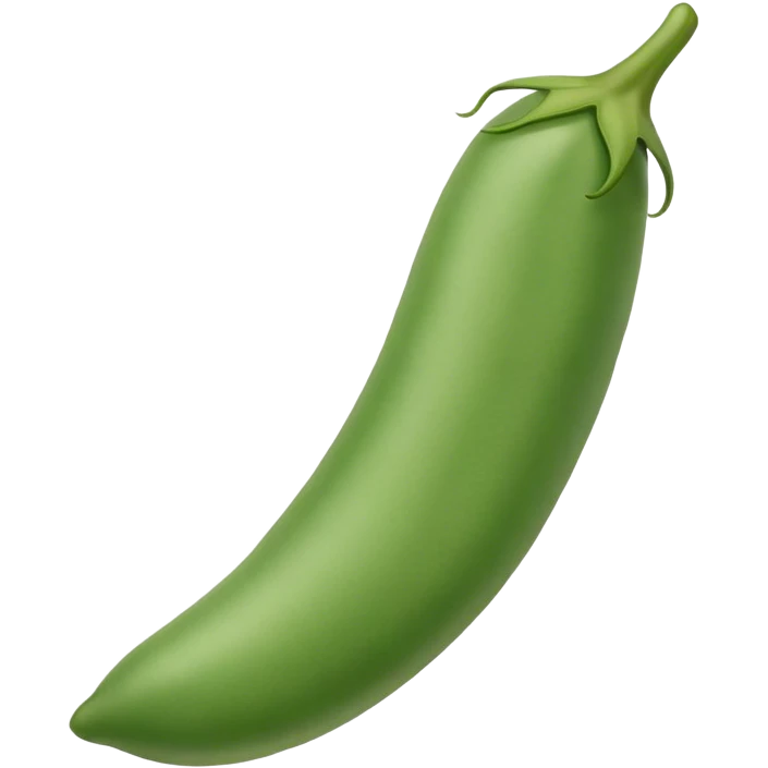 Silly bean emoji