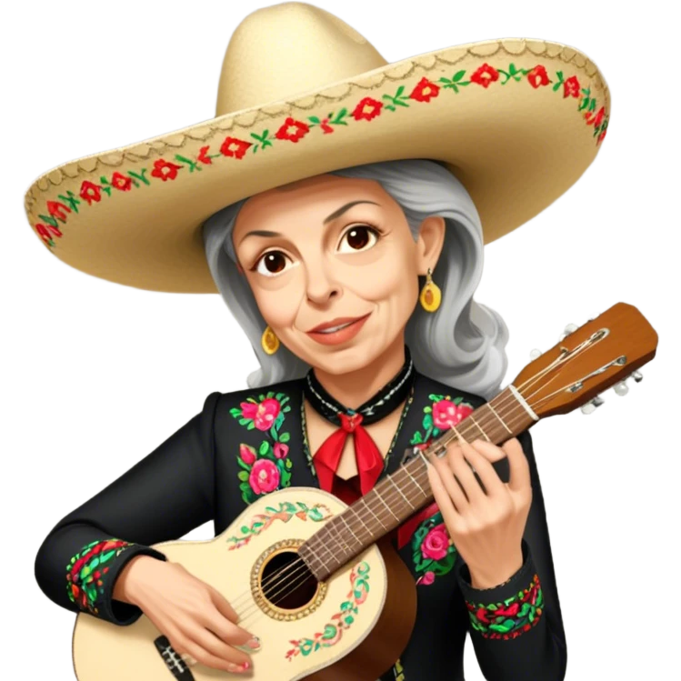 Mariachi Guitarist emoji