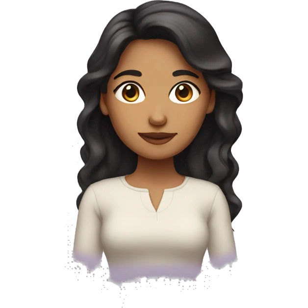 Latina human girl emoji