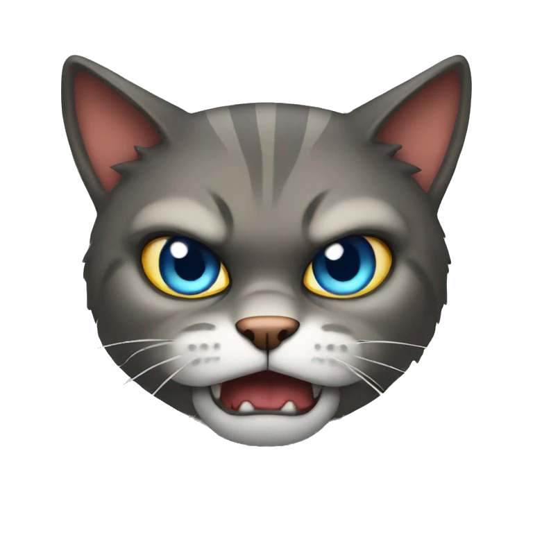 angry cat emoji