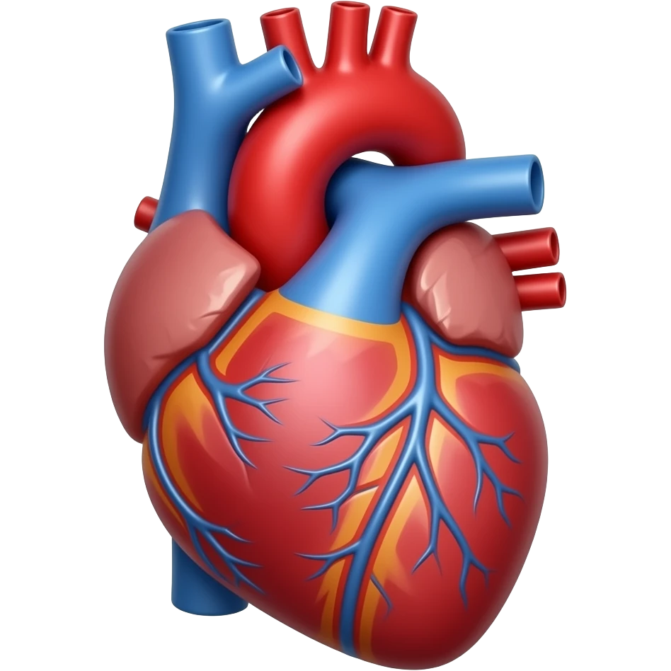 сердце как орган emoji