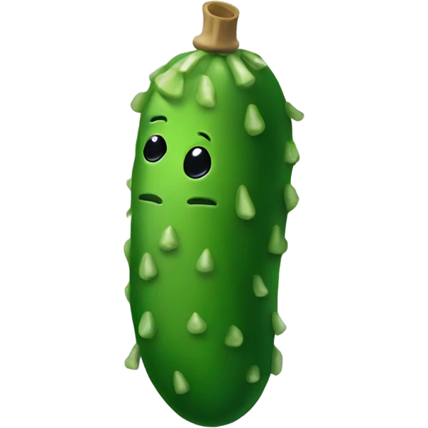 Christmas pickle emoji