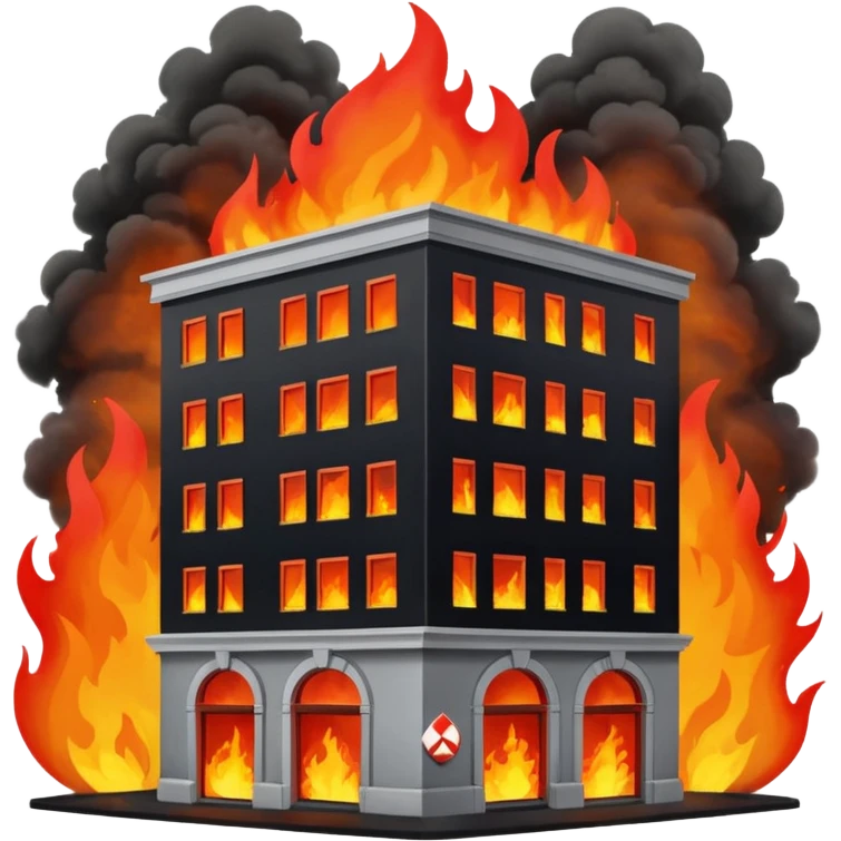 HSBC on fire emoji