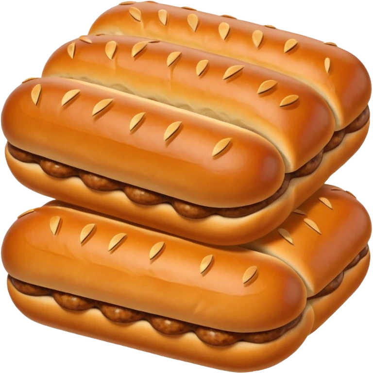 sausage bread only no sausage emoji