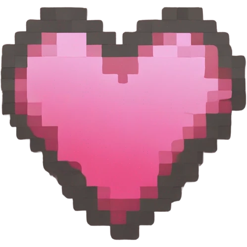 2 bit heart emoji