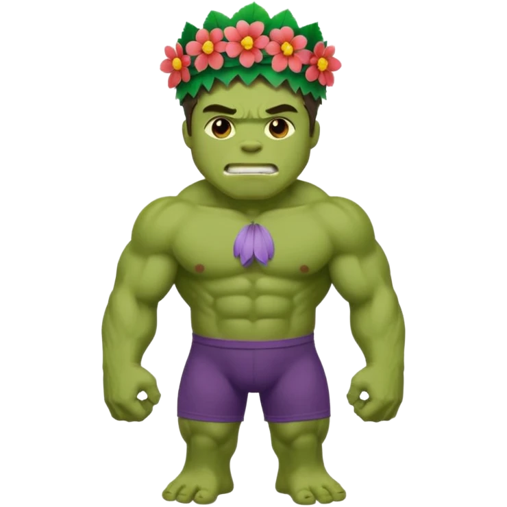 HULK DE FLOR emoji