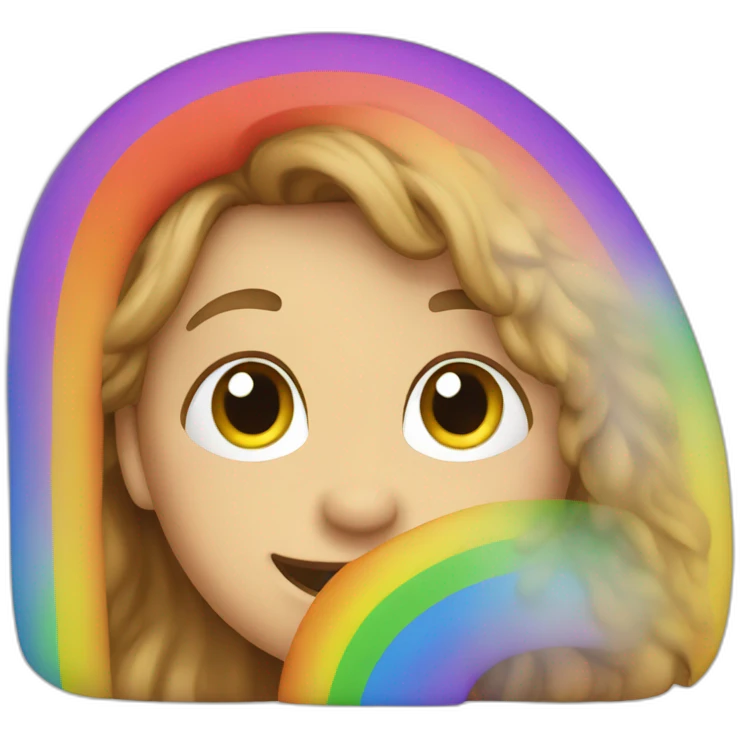 Rainbow emoji