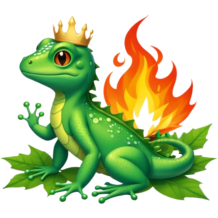 🐲🐸🦎☑️🩵❄️🔥🍃 emoji