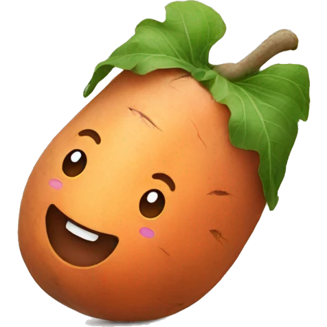 Sweet potato  emoji